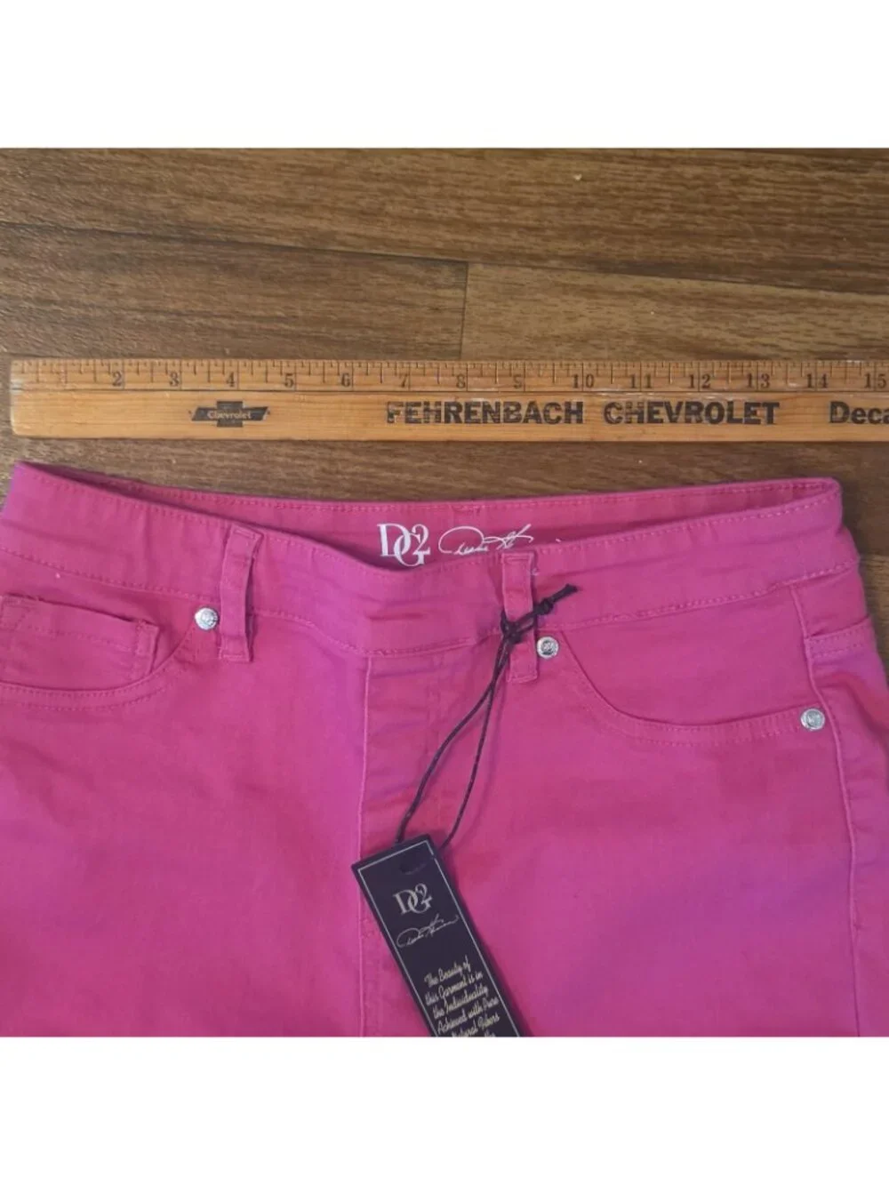 Classic Stretch Bermuda Shorts NEW Diane Gilman DG2 Size M